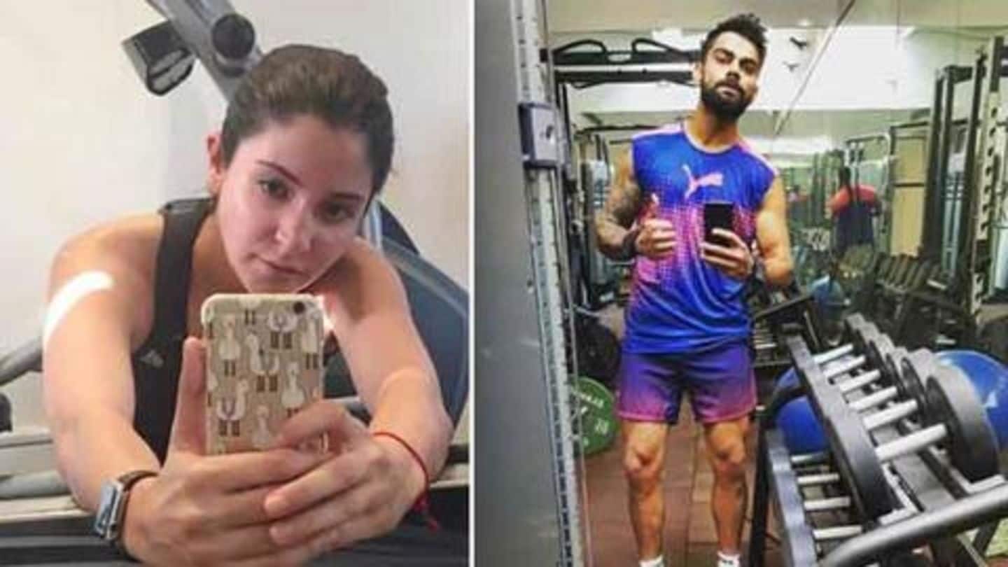 Anushka, Virat's weightlifting videos are giving fitness goals to all