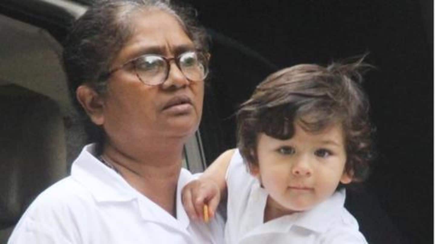 Is Taimur's nanny's salary higher than bureaucrats?