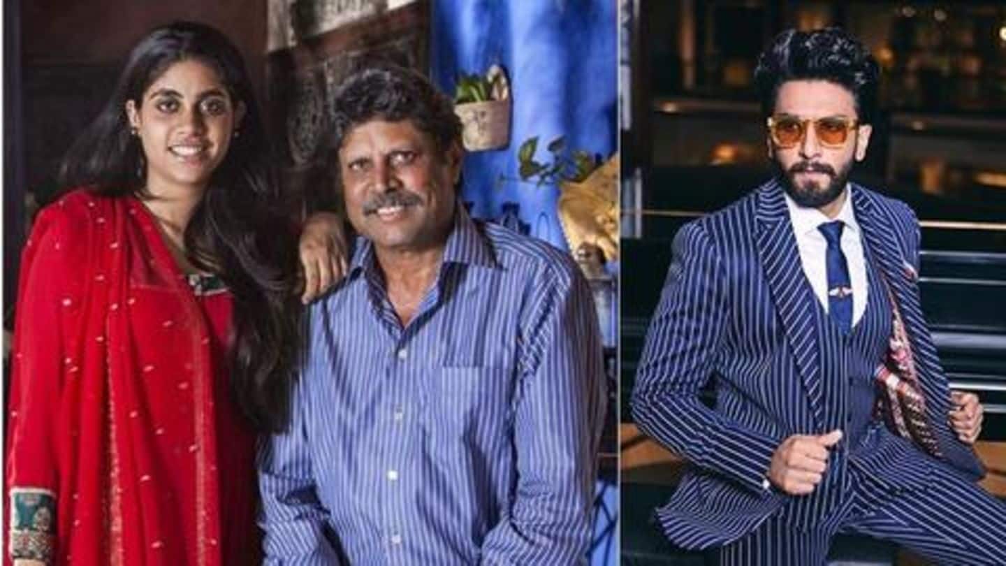 Kapil Dev's daughter to make her Bollywood debut with '83