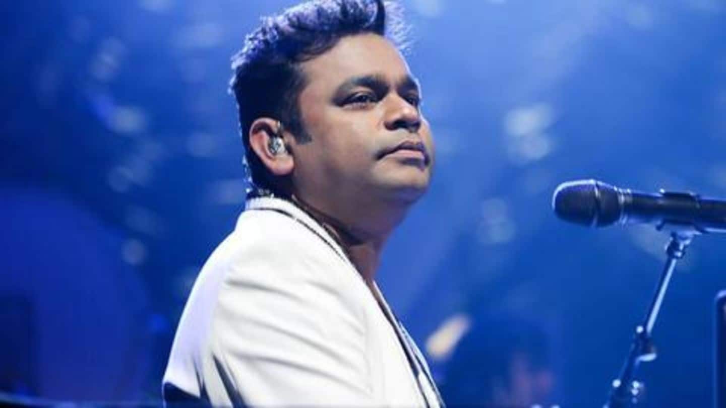 AR Rahman supports Bollywood's #MeToo movement with a powerful message