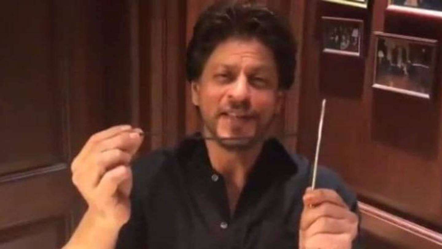 Earlier, SRK had won the challenge in an unusual way Earlier, SRK had won the challenge in an unusual way