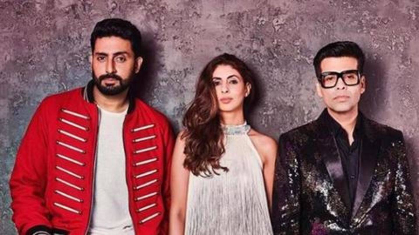 Meanwhile, Shweta Bachchan defends her mother on 'KWK6' Meanwhile, Shweta Bachchan defends her mother on 'KWK6'