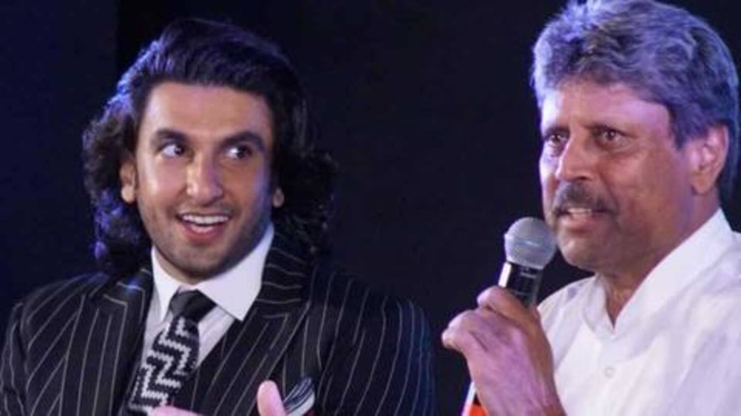 Portraying Kapil is a big deal for Ranveer Portraying Kapil is a big deal for Ranveer