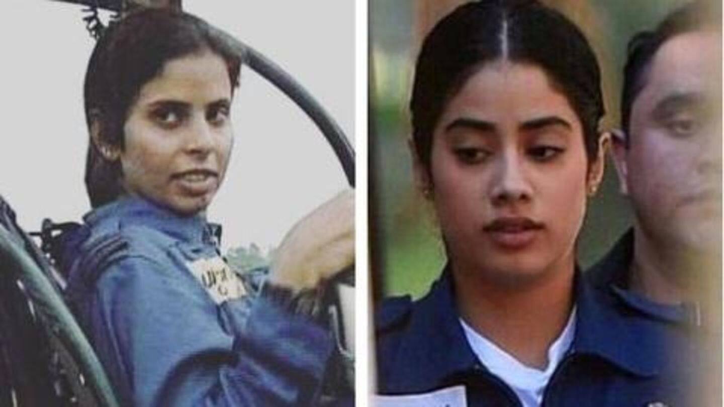Janhvi thanked Gunjan for teaching "the true meaning of bravery" Janhvi thanked Gunjan for teaching "the true meaning of bravery"