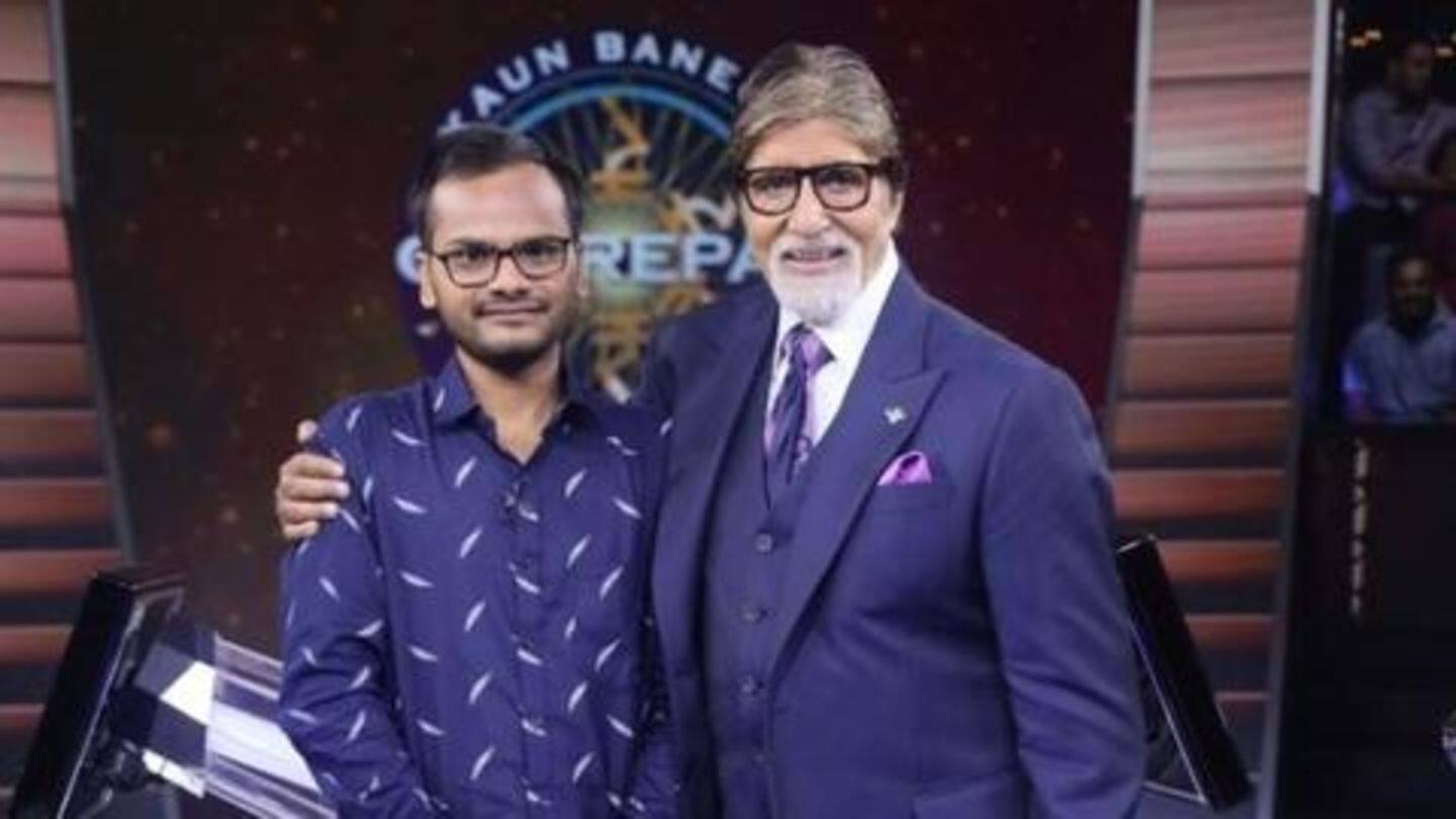Bihar's Sanoj Raj became the first crorepati of 'KBC 11' Bihar's Sanoj Raj became the first crorepati of 'KBC 11'