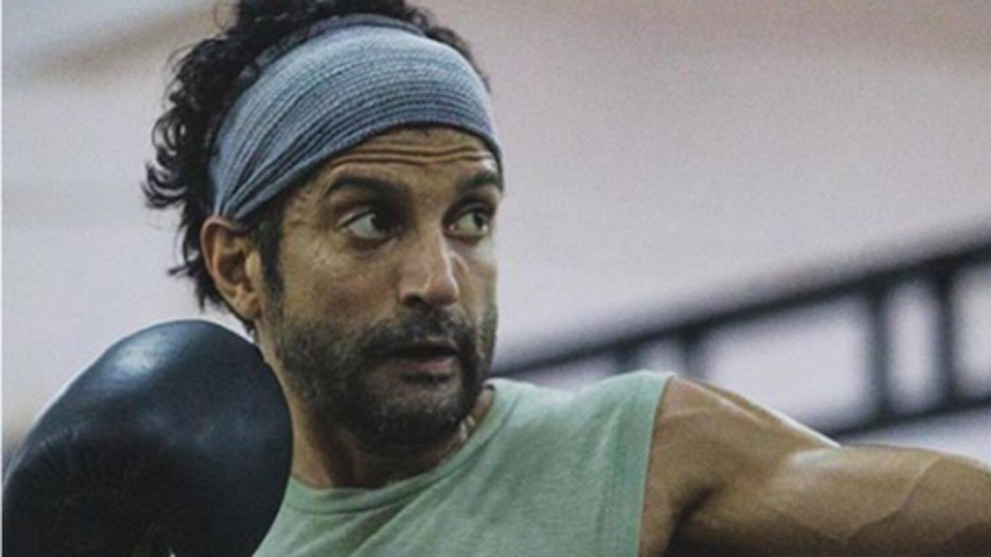 Farhan Akhtar trains tirelessly for his next sport flick, 'Toofan'
