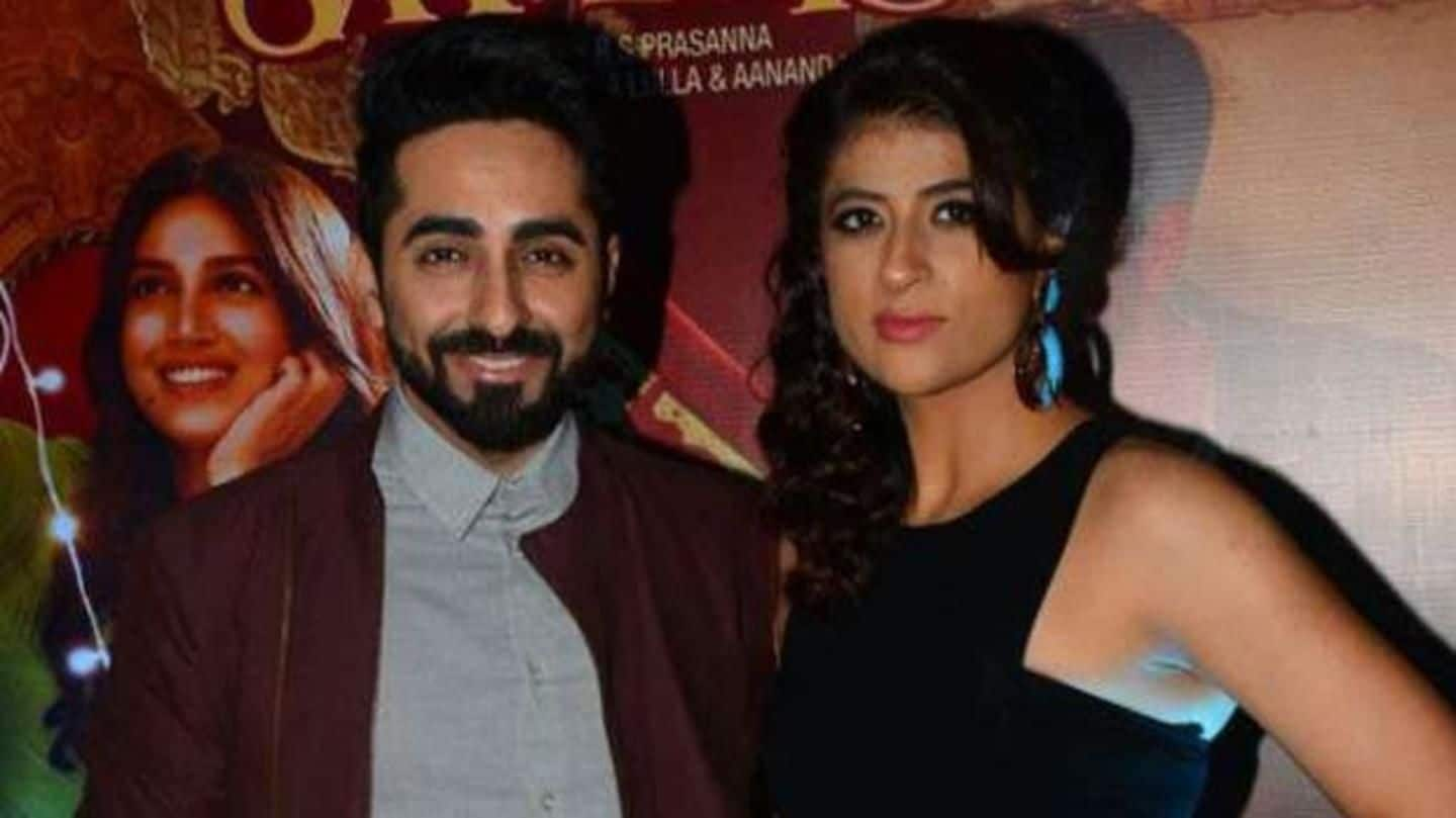 #BadhaaiHo: Ayushmann celebrates his movie's success with wife Tahira