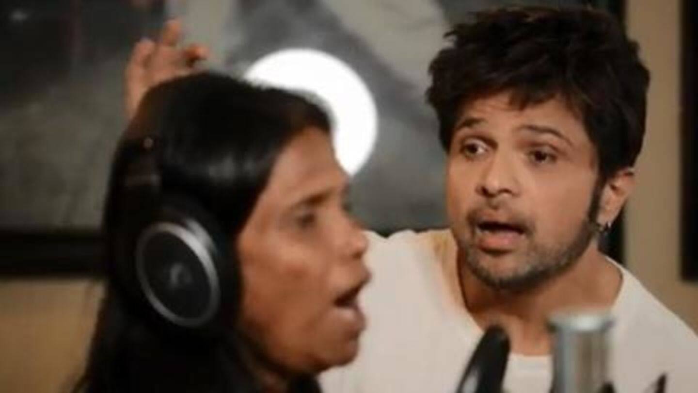 Meanwhile, Ranu has recorded three songs with Himesh Reshammiya recently Meanwhile, Ranu has recorded three songs with Himesh Reshammiya recently