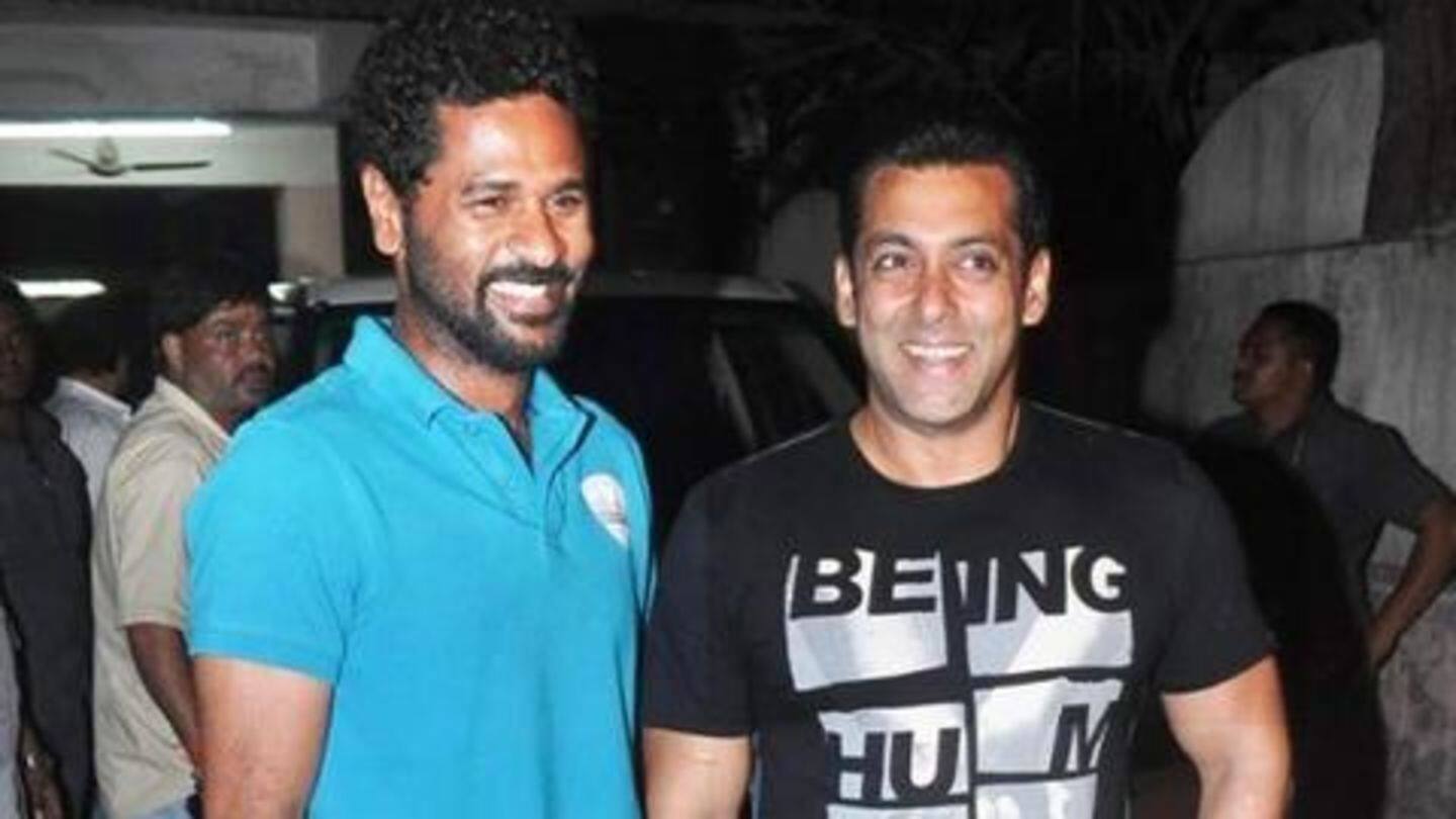 Salman and Prabhu Deva will compete with one another Salman and Prabhu Deva will compete with one another
