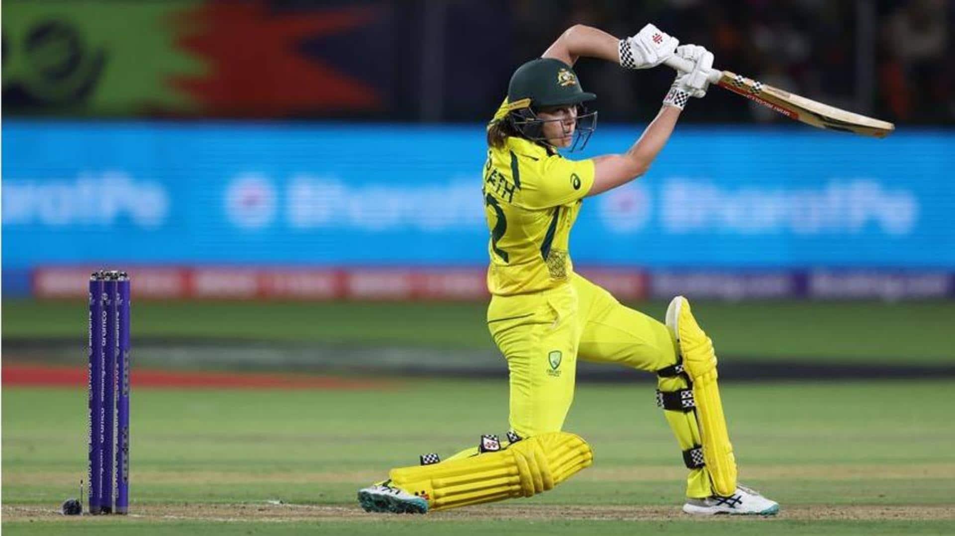 Women's T20 WC: Tahlia McGrath's 57 powers Australia to semi-final 