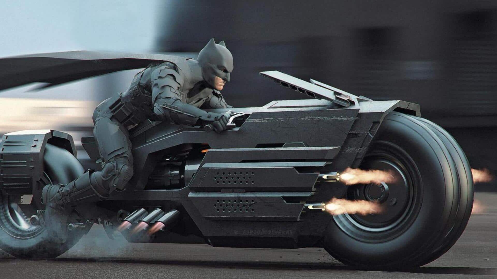 The Dark Knight - Batman's Motorcycle. Batpod [HD] Motorcycle Full
