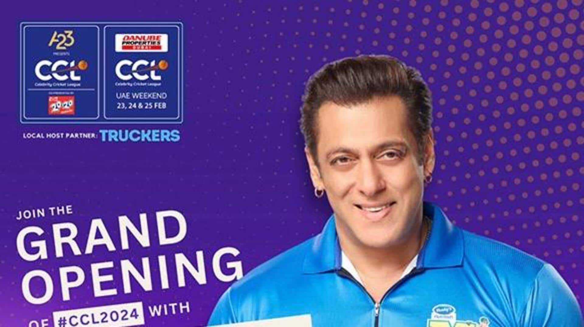 CCL 2024: Salman Khan to kick off 10th season