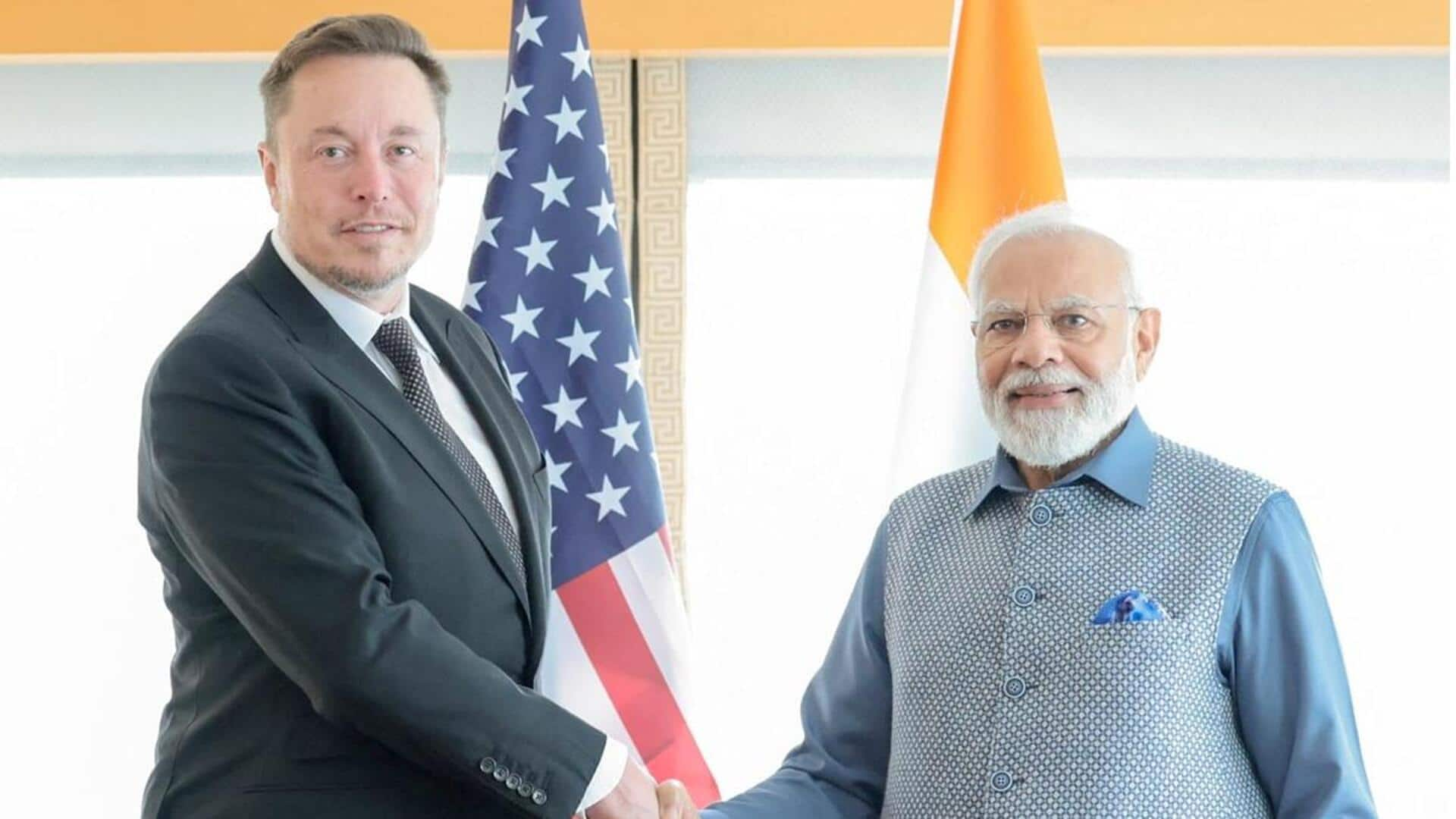 Musk to meet Modi in US, discuss Tesla's India entry