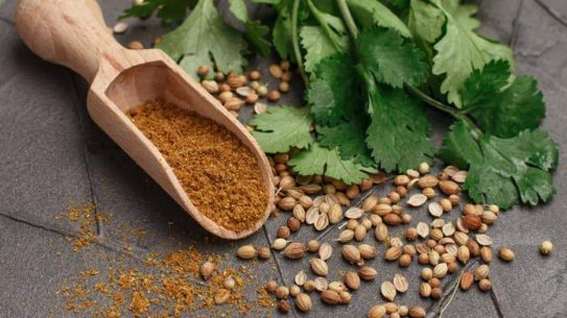 How to use ground coriander in cooking