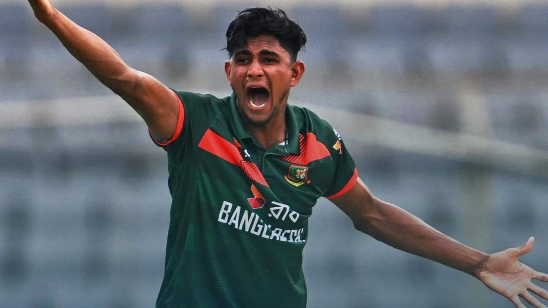 Bangladesh pacer Nahid Rana is a doubt for Australia tour