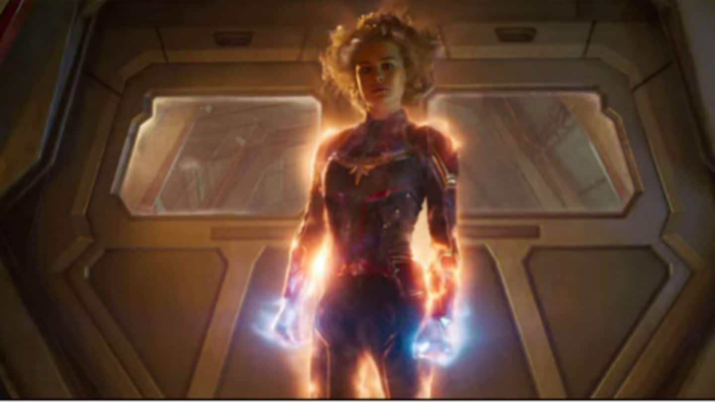 'Captain Marvel' movie releases new image of the superhero