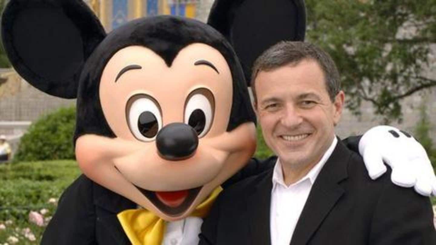 Disney CEO Robert Iger's salary increases by 80%