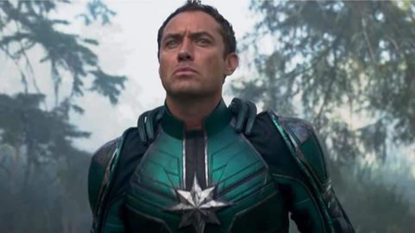 Confirmed: We finally know Jude Law's character on 'Captain Marvel'