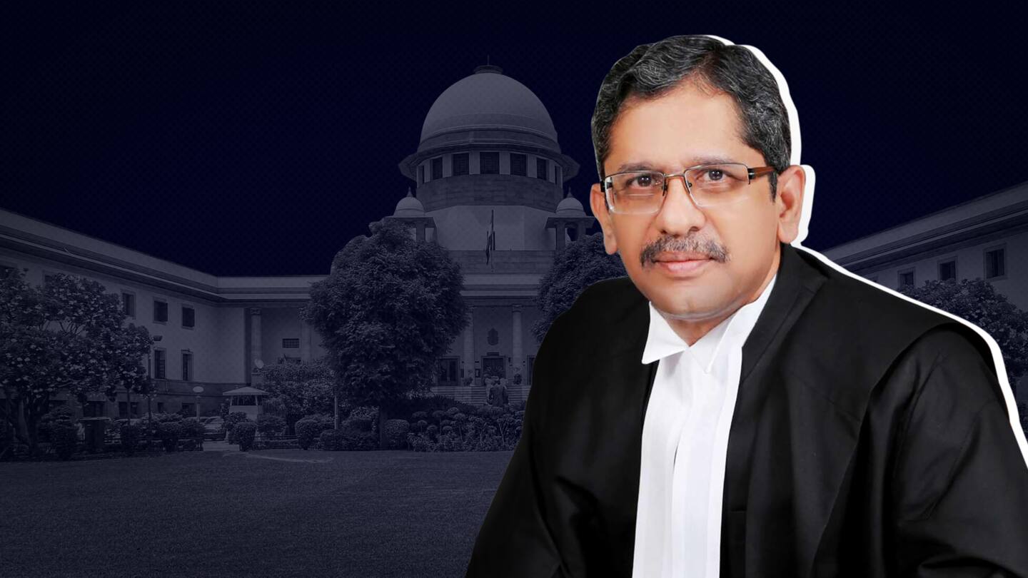 Justice NV Ramana sworn in as Chief Justice of India