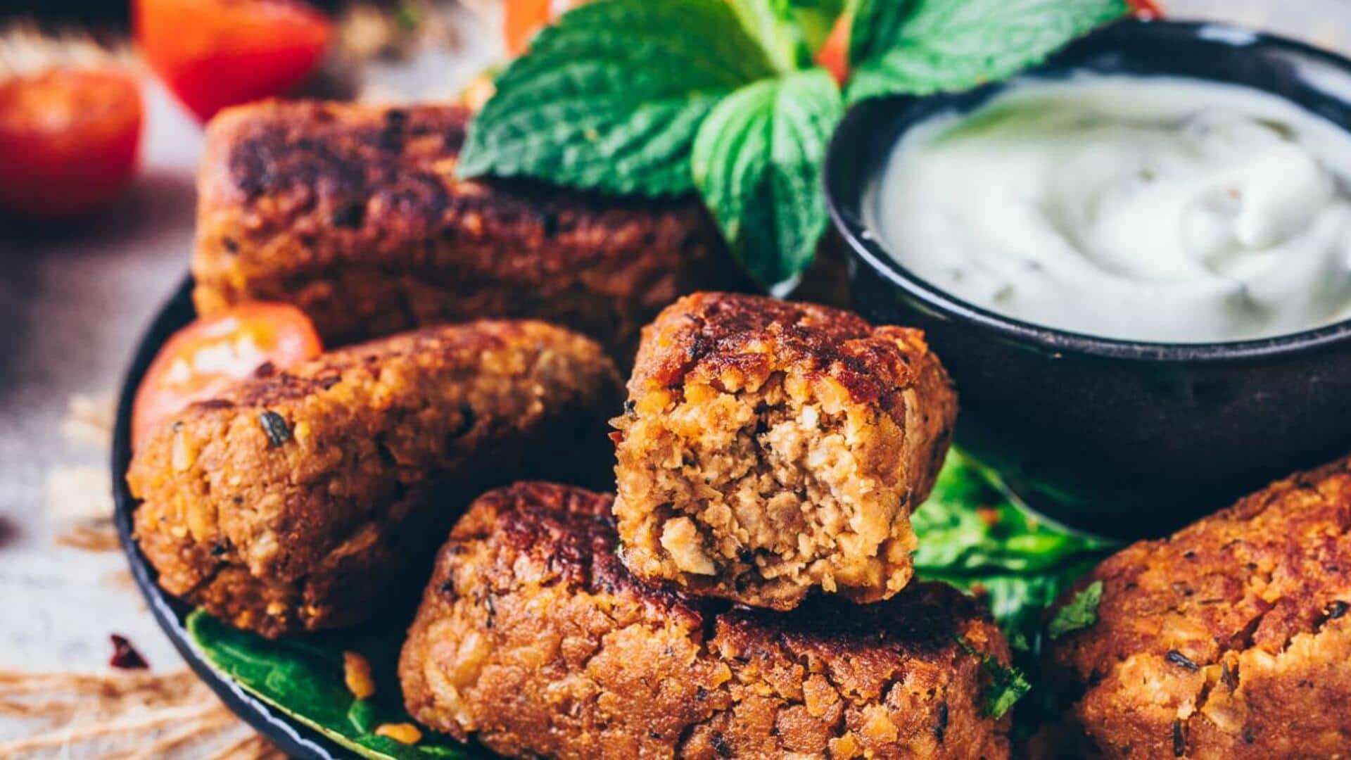 Feeling hungry? Cook and savor this vegan cevapi