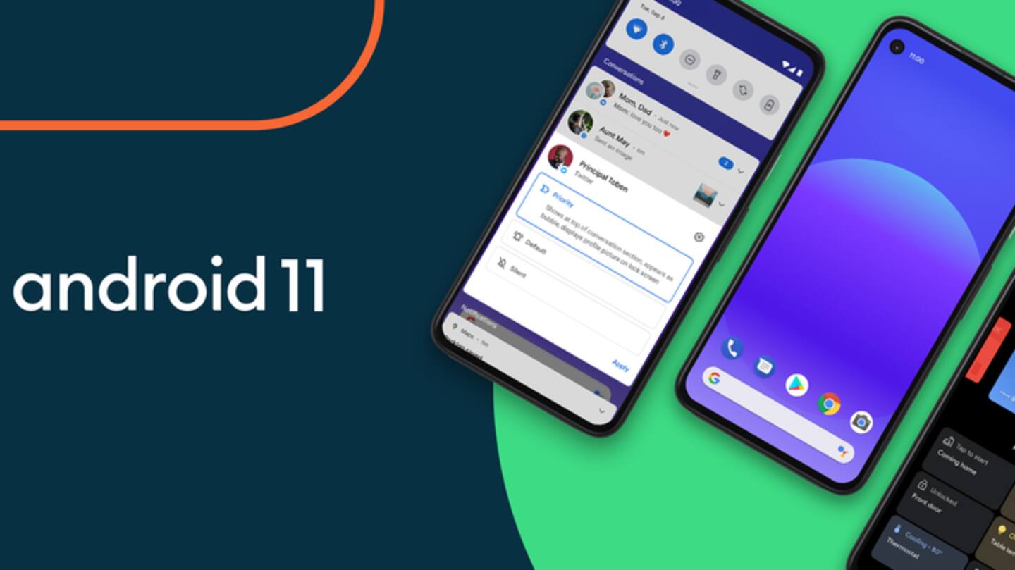 They will run on Android 11 OS They will run on Android 11 OS