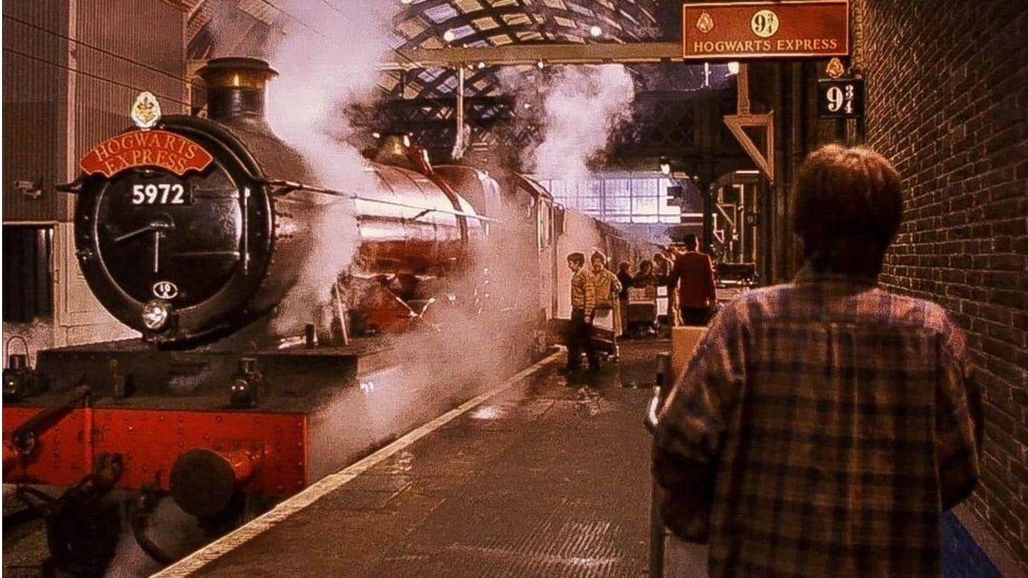 Hogwarts Express, Great Hall at Hogwarts get featured in clip Hogwarts Express, Great Hall at Hogwarts get featured in clip