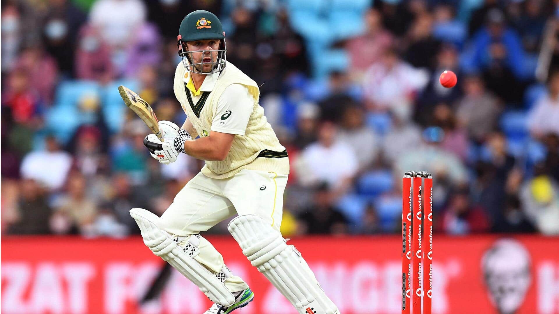 Travis Head hammers his second Test century against West Indies
