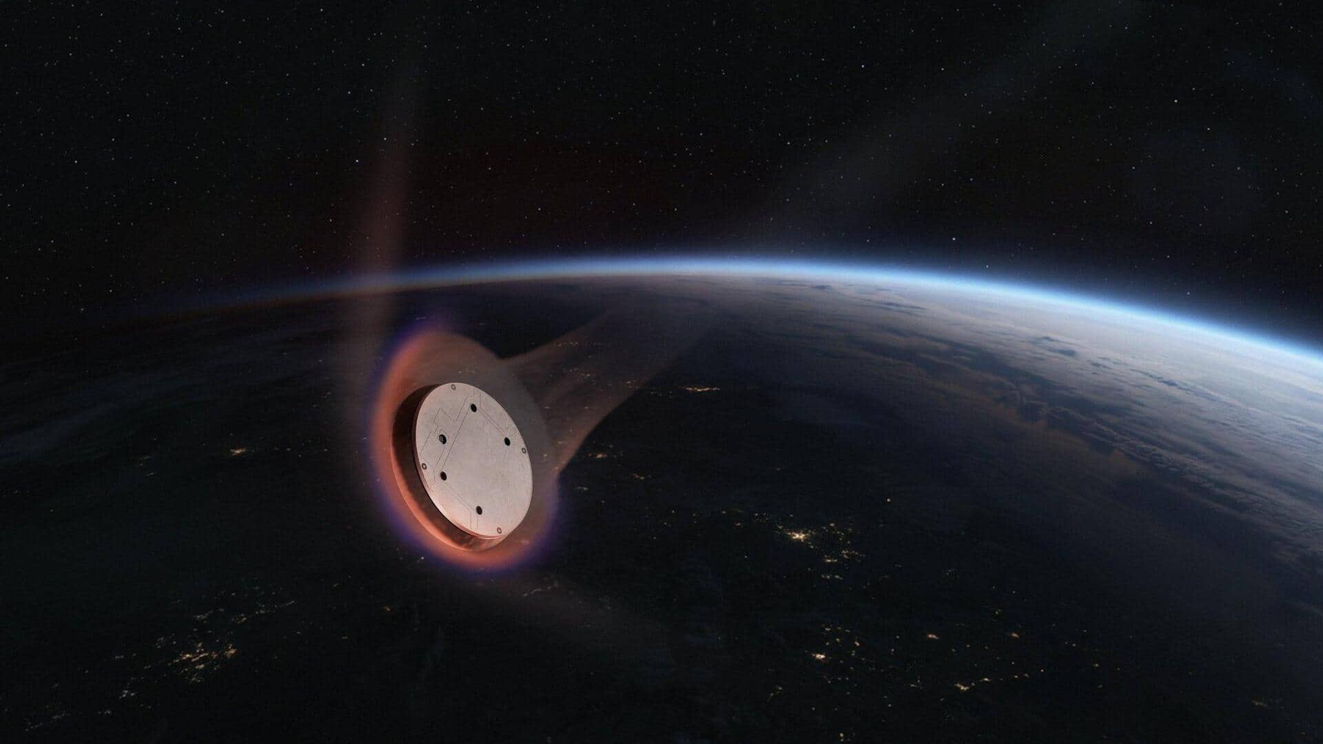 SpaceX launches mission to demonstrate its Starfall re-entry capsule