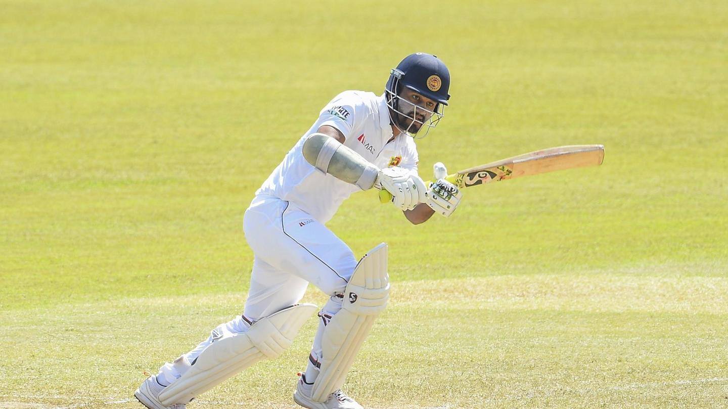 Lankan captain Karunaratne gains four spots to be 11th Lankan captain Karunaratne gains four spots to be 11th