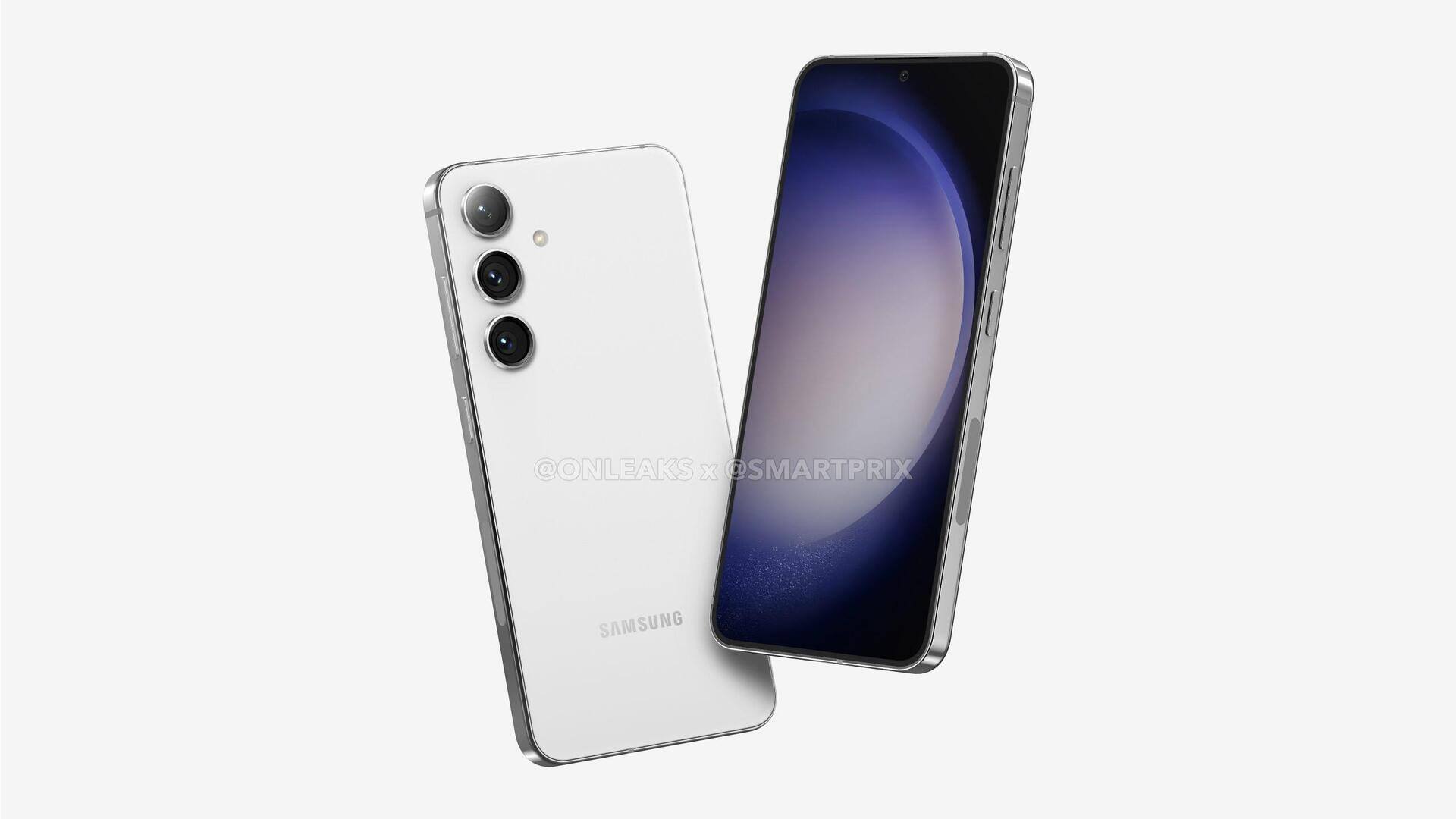 Leaked renders reveal Samsung Galaxy S24 in full glory