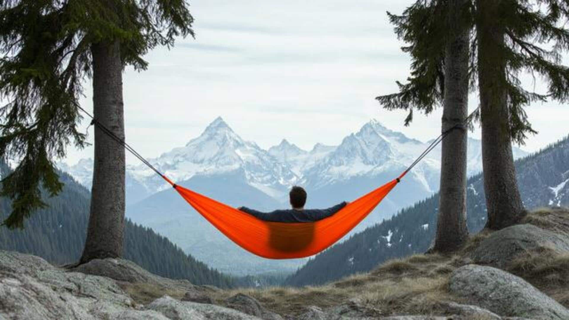 Disconnect to reconnect: Try mountain hammocking Disconnect to reconnect: Try mountain hammocking