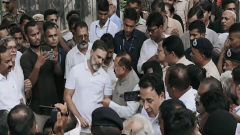 Rahul Gandhi, Akhilesh Yadav detained outside PM's residence 