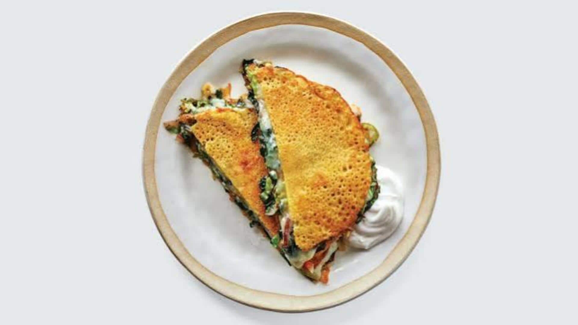 These chickpea pancakes pack a protein punch 