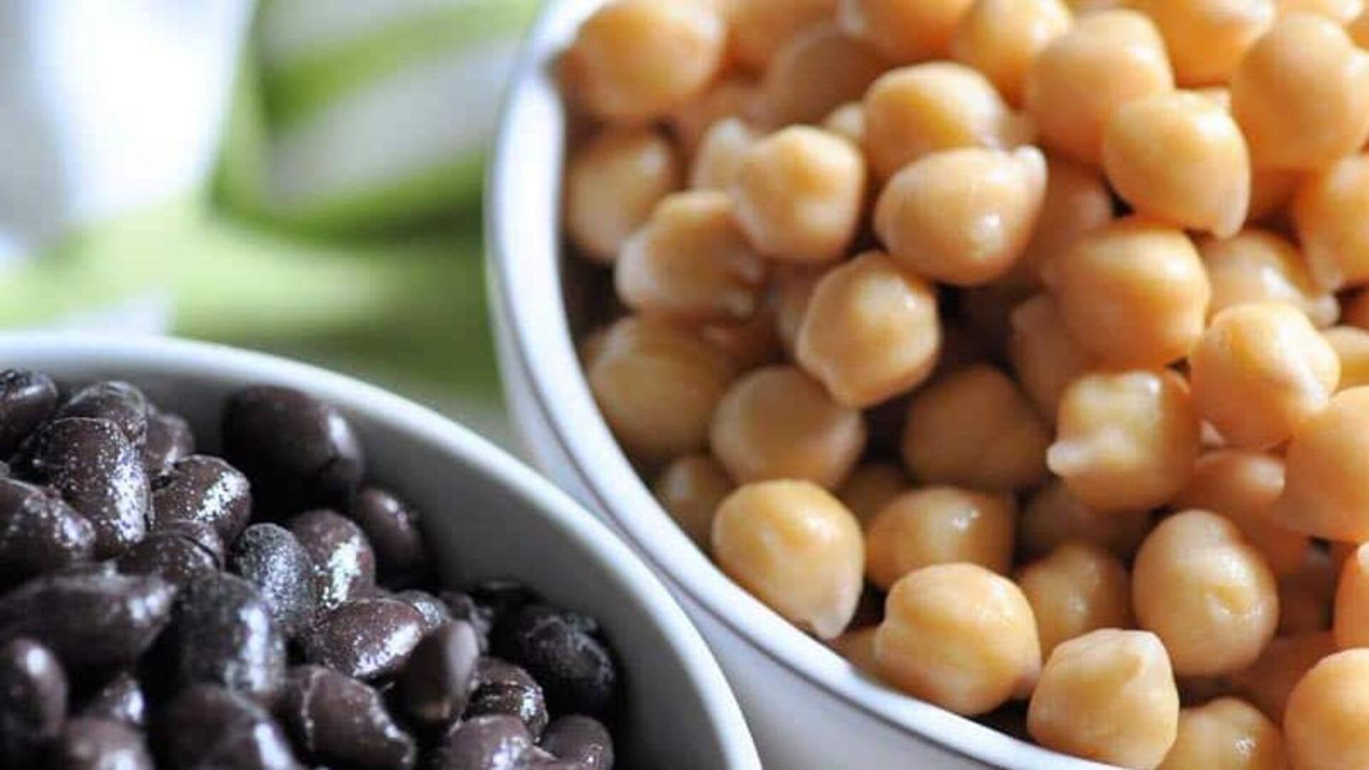 Chickpeas v/s black beans: Comparing their nutrition