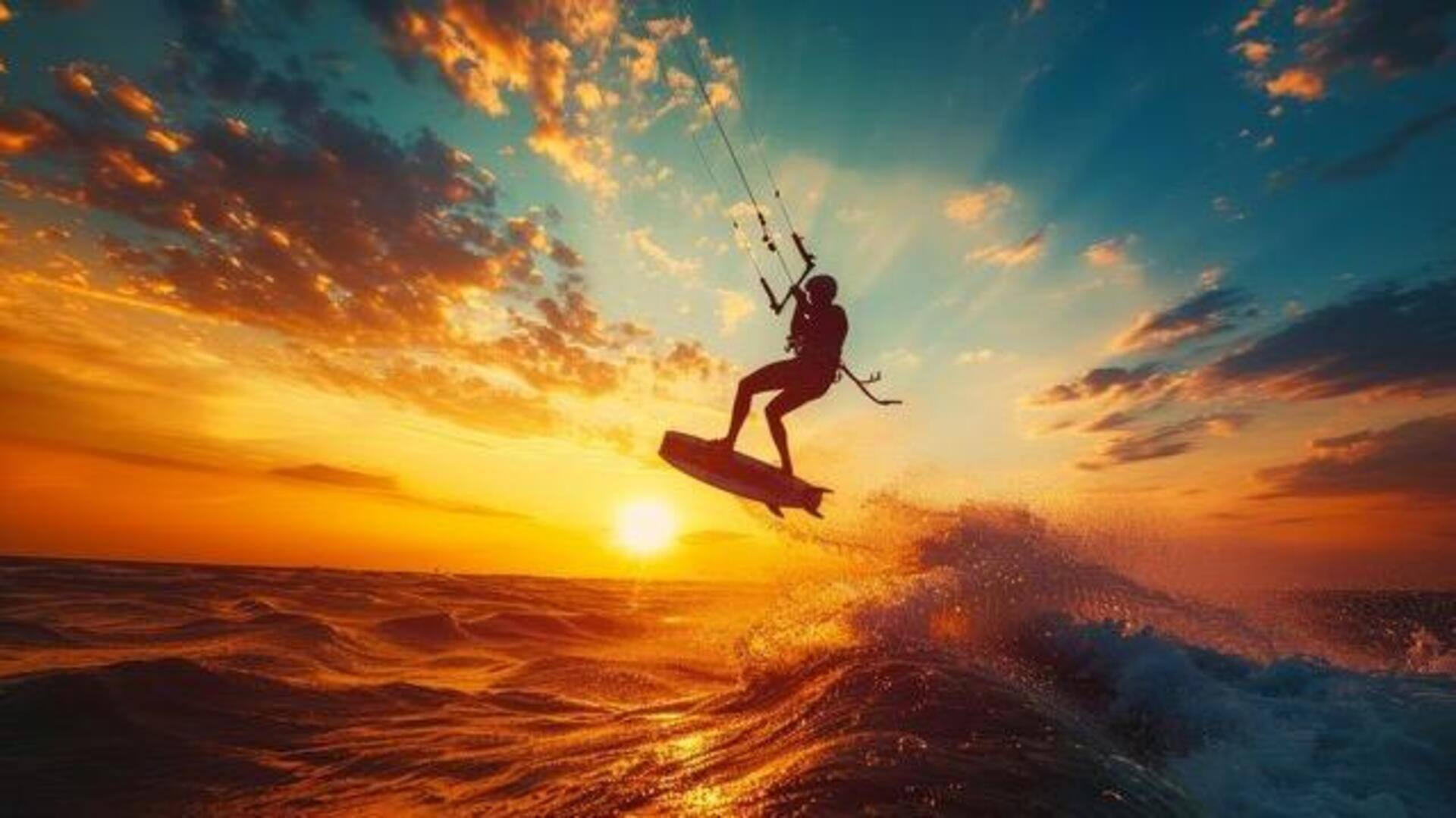 Angola's beaches are a dream destination for kitesurfers! 