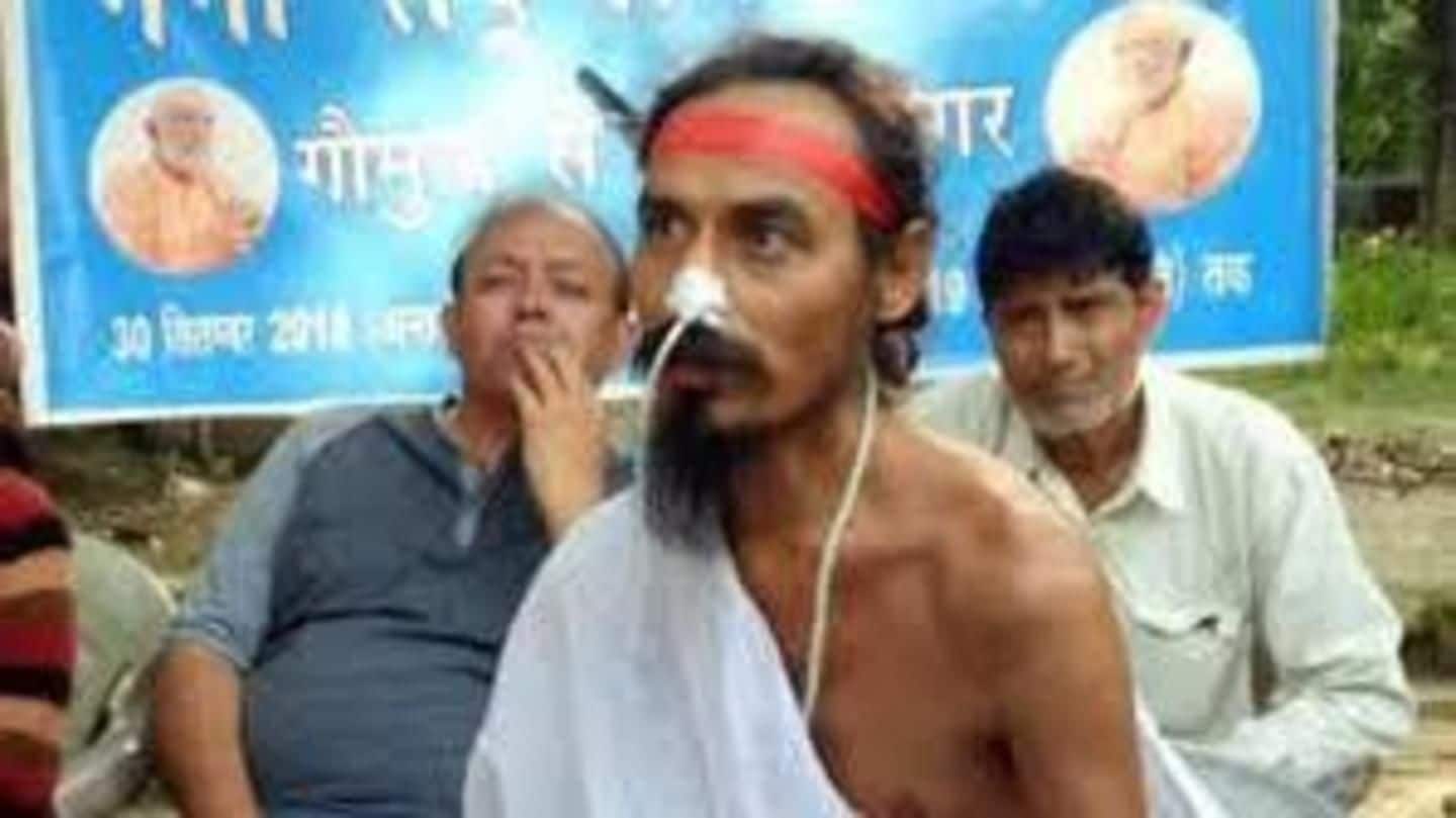 36-year-old Ganga activist on fast, rushed to AIIMS