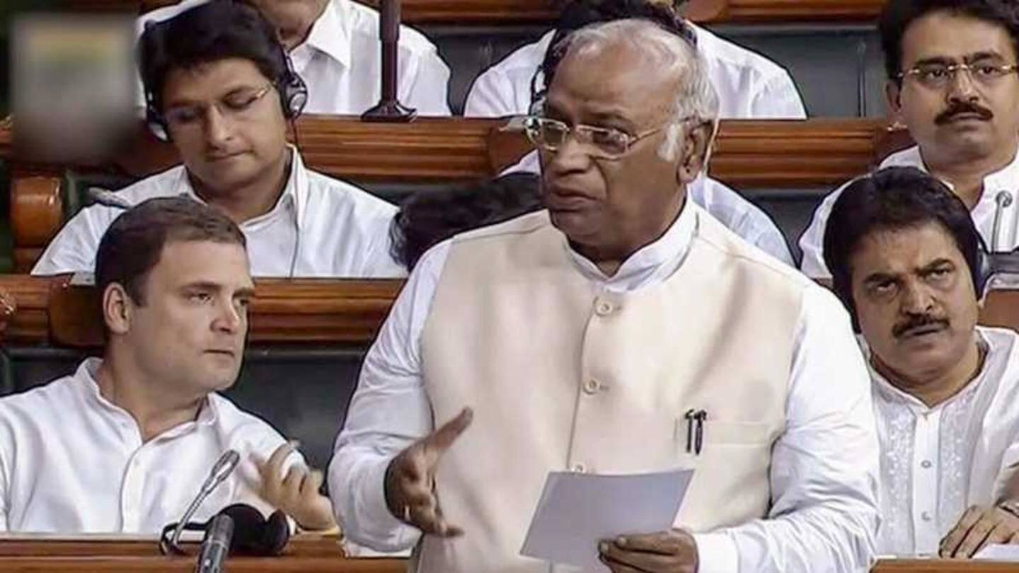 Kharge rejected 6 invitations of the selection committee meetings Kharge rejected 6 invitations of the selection committee meetings