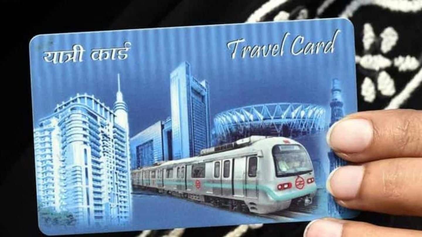 delhi metro trip card
