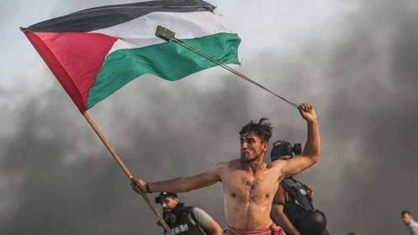 Iconic image of Gaza protester is all things right