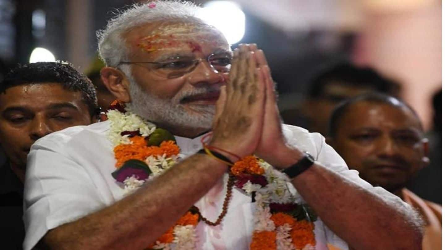 Modi gifts projects worth Rs. 500crore to his constituency, Varanasi