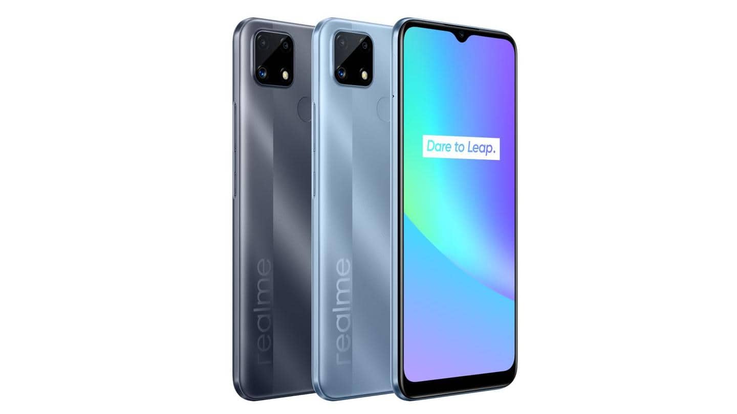 Realme C25s spotted on Indian IMEI database, launch imminent