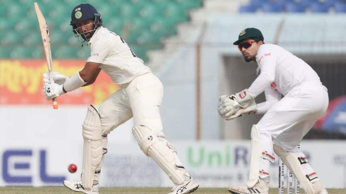 Cheteshwar Pujara scores first Test ton in 52 innings: Stats