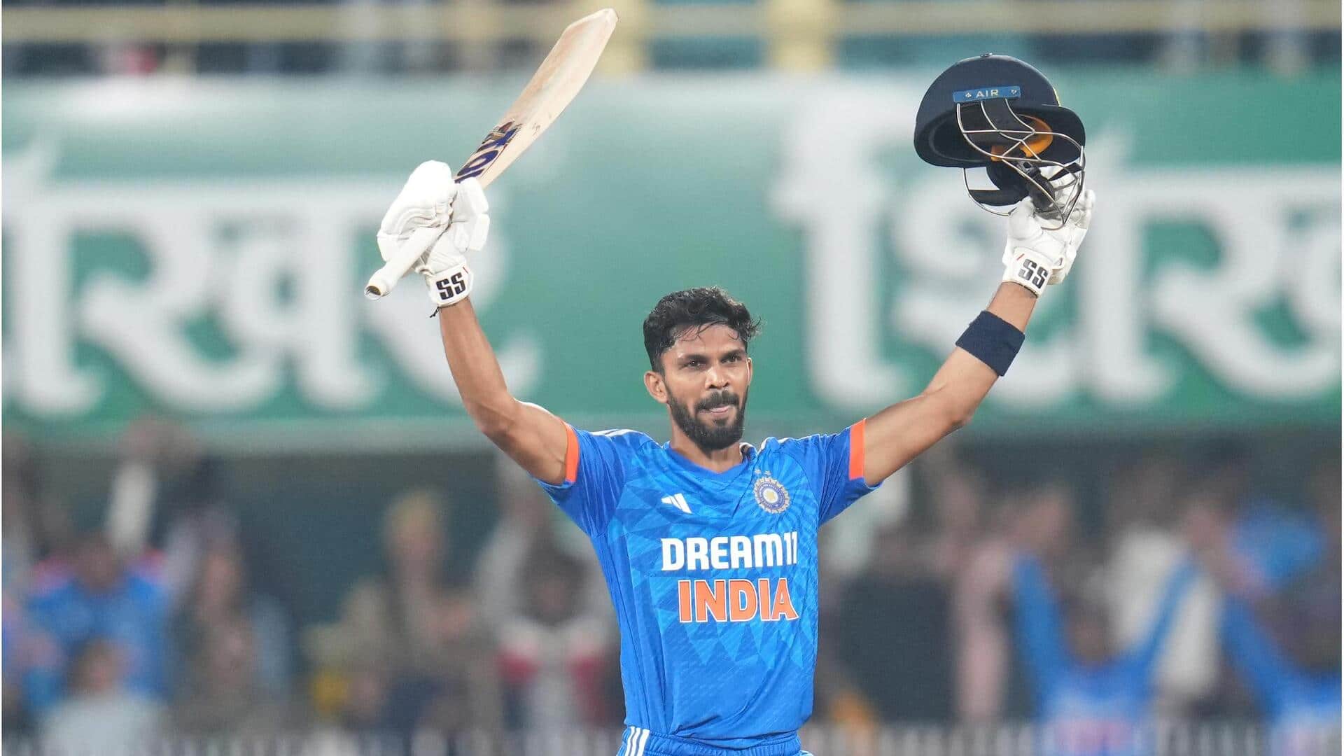 Ruturaj Gaikwad becomes first Indian with T20I ton against Australia