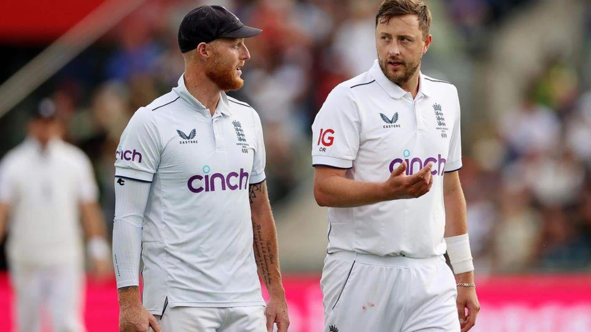 Ollie Robinson becomes first England bowler with this Test record