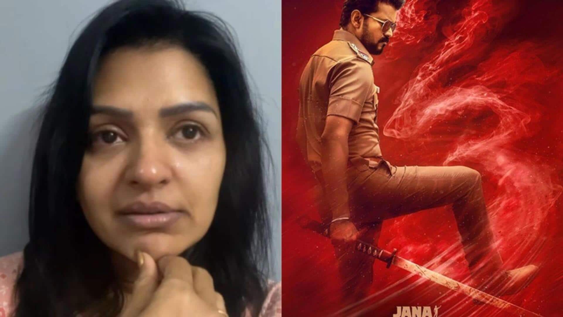 'Jana Nayagan': Why Anandhi Ajay's scenes were completely deleted 