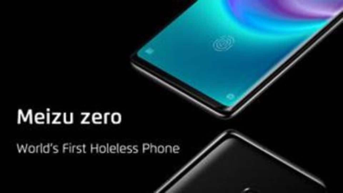 'Zero' holeless phone was a marketing stunt, says Meizu CEO
