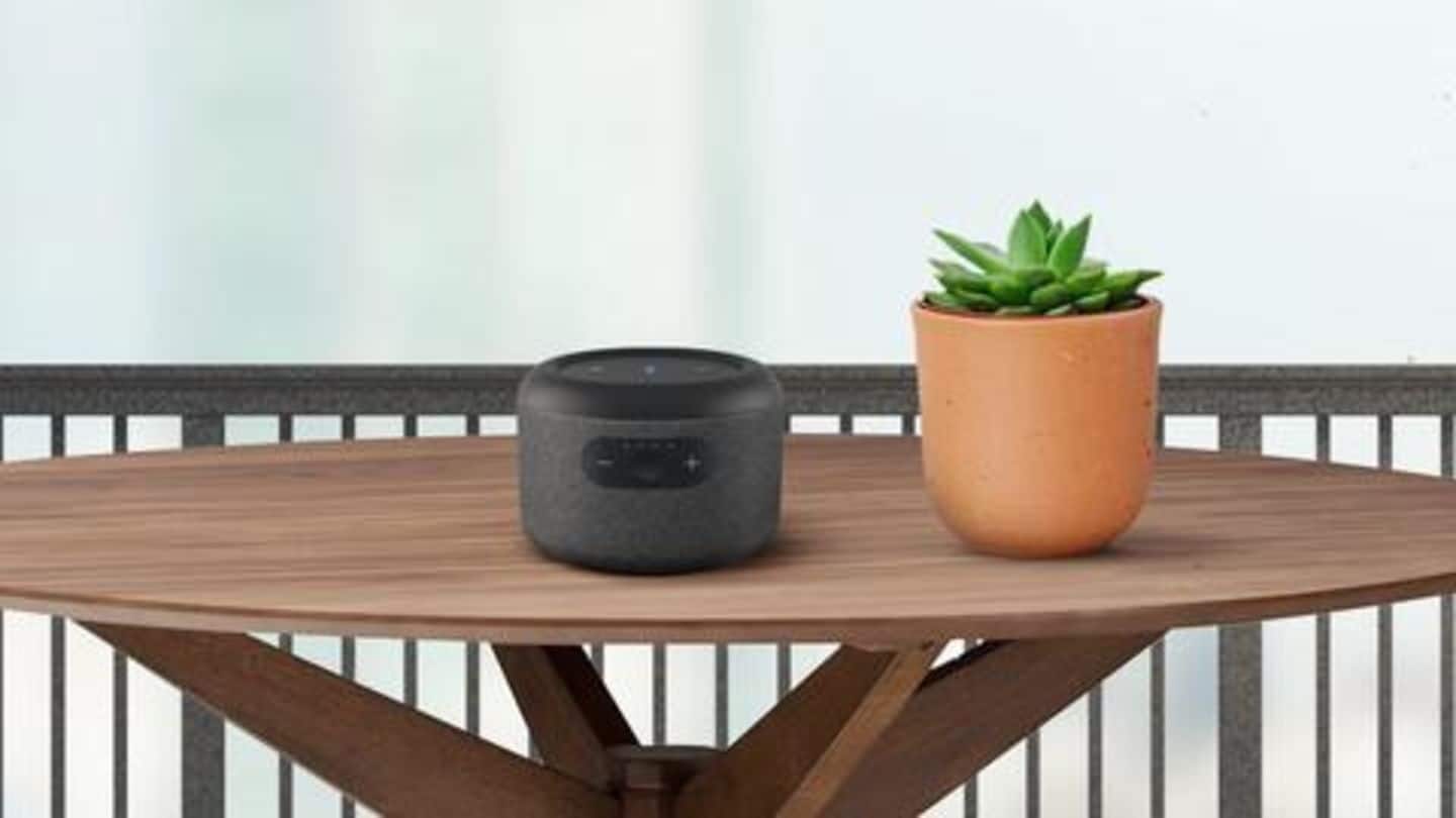 Amazon launches its first-ever portable Echo smart speaker in India