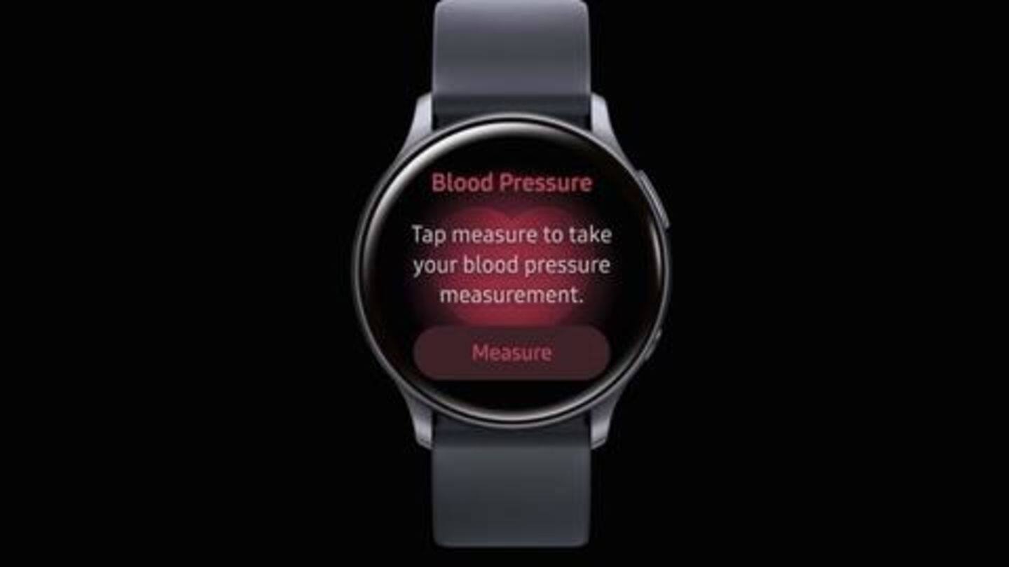 samsung health monitor app blood pressure