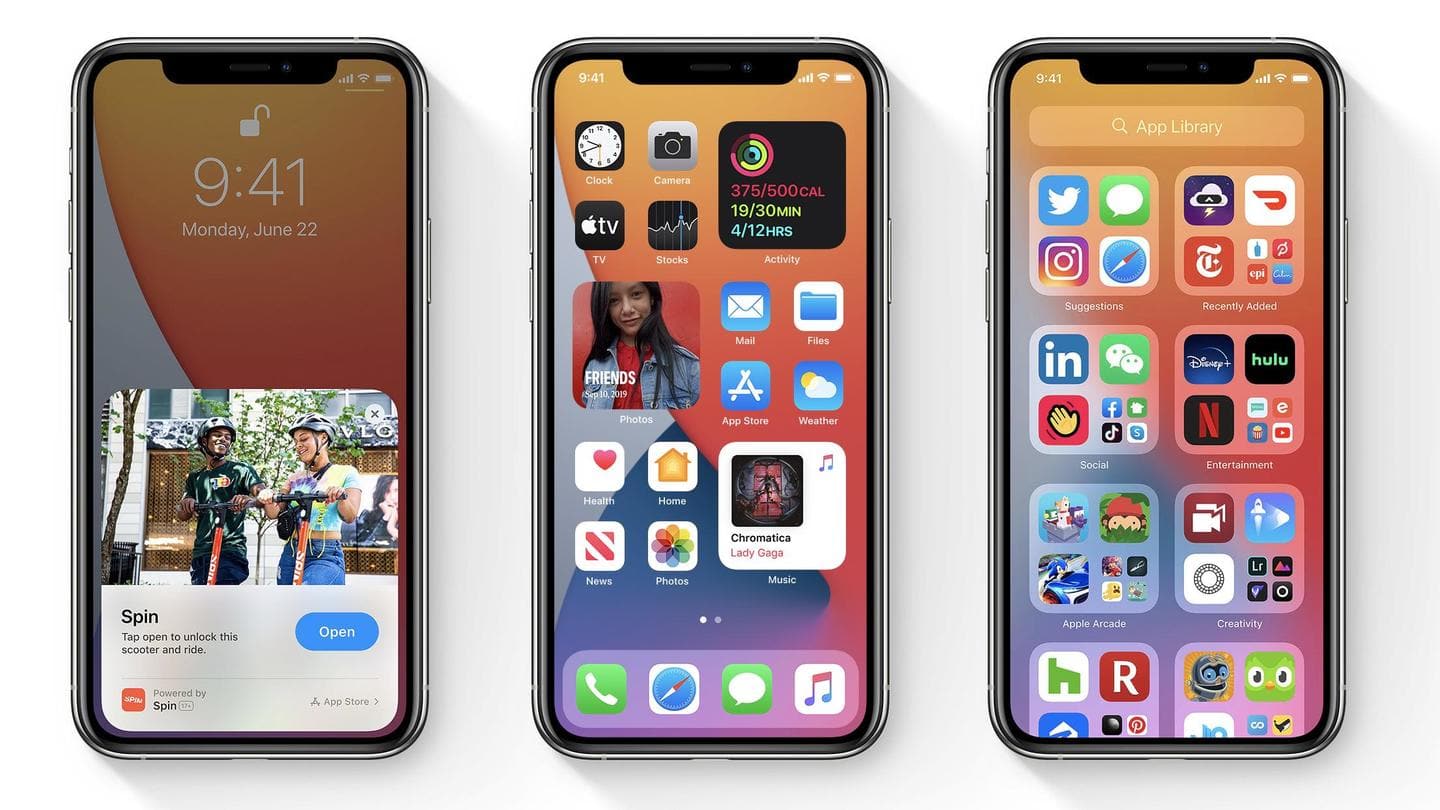 First, a look at iOS 14 and its upgrades First, a look at iOS 14 and its upgrades