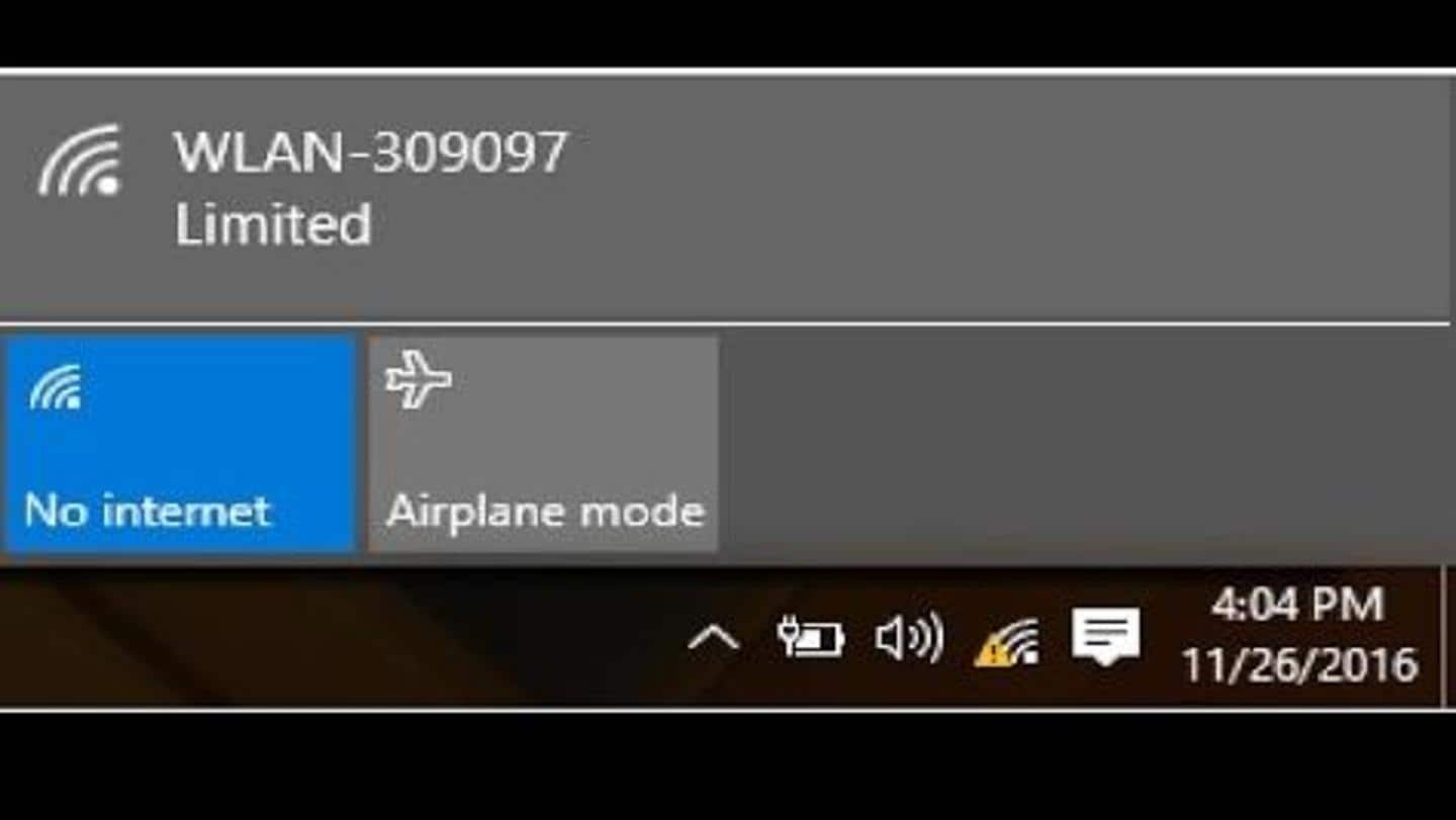 Bug shows bogus connectivity error Bug shows bogus connectivity error